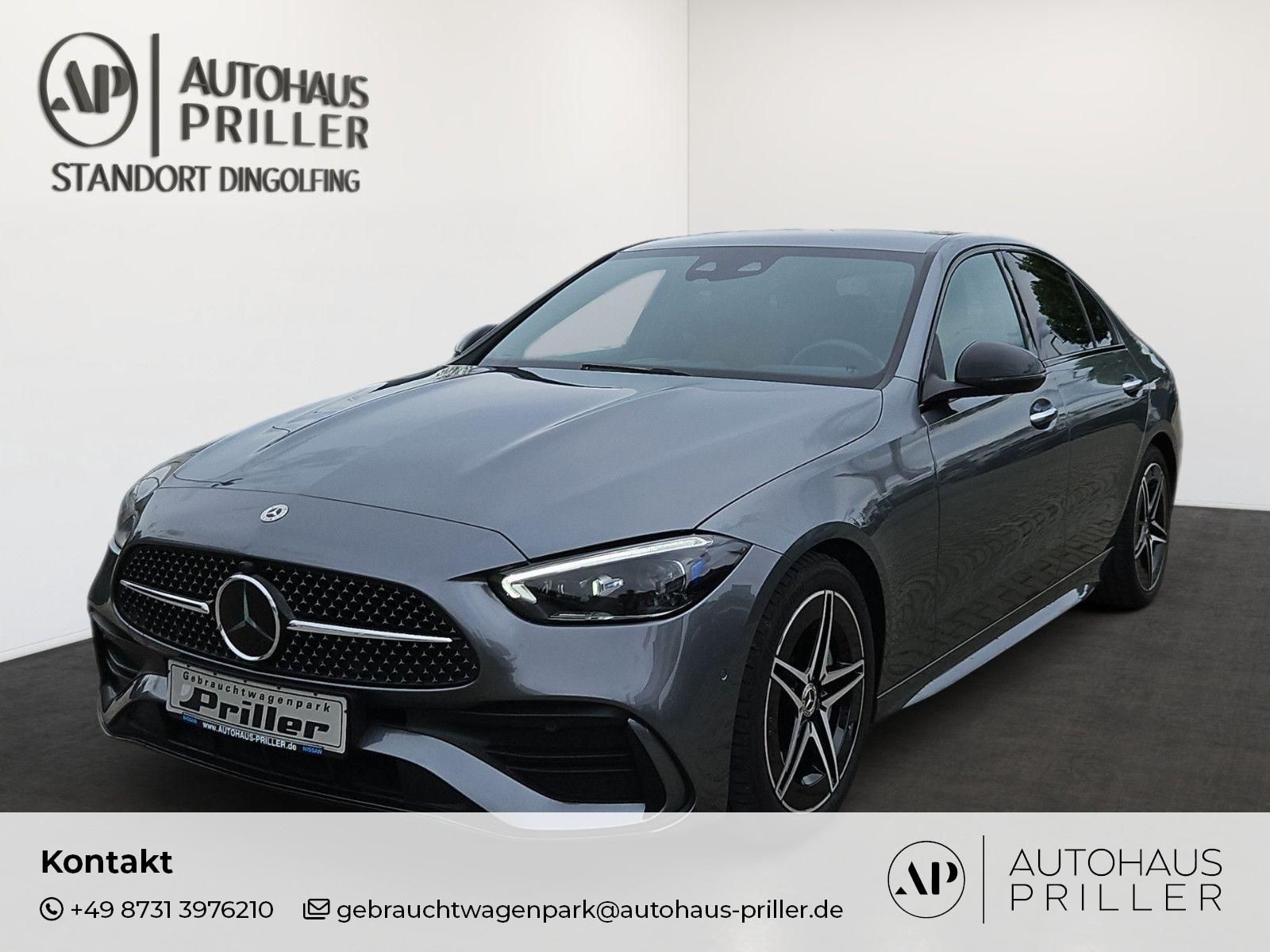Mercedes-Benz C 300 C300 d AMG-Line/HUD/AHK/Nightpaket/Standh./Leder 2023